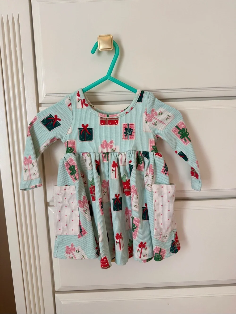 Sweet Honey Baby Christmas Dress